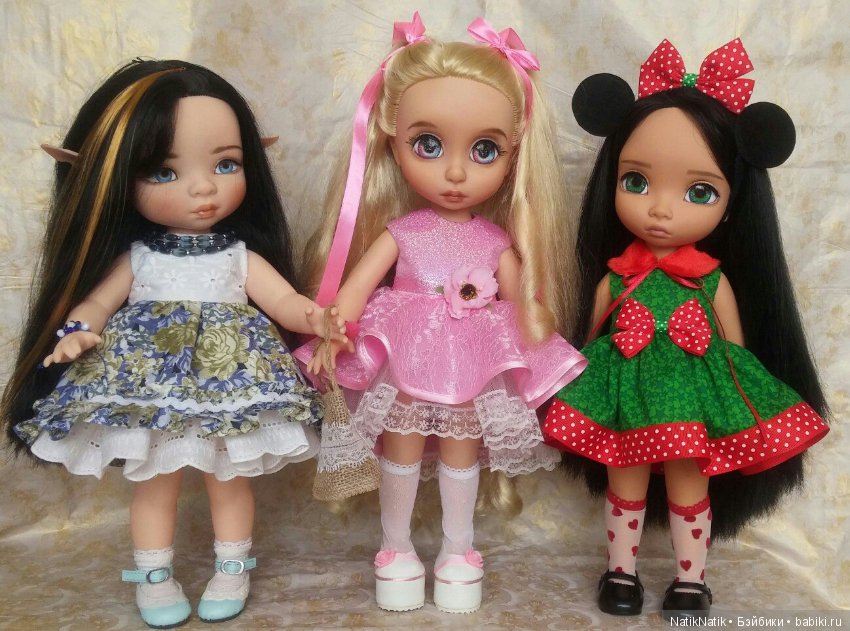 Куклы Disney Princess — ООАК и репейнт Принцесс Диснея (Disney): Аниматорс