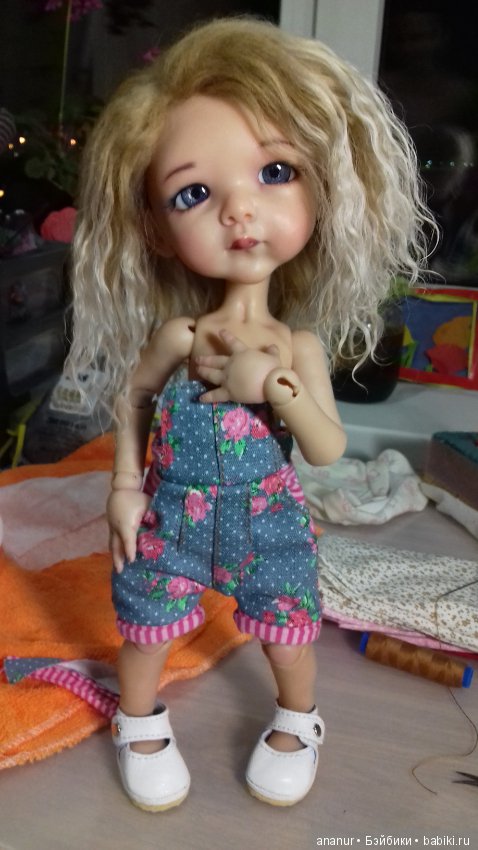 Креветочка номер 2. Мы готовы!Авторская кукла Кондрашовой И
