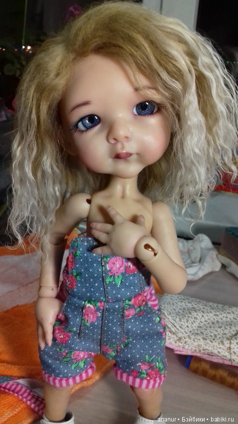 Креветочка номер 2. Мы готовы!Авторская кукла Кондрашовой И