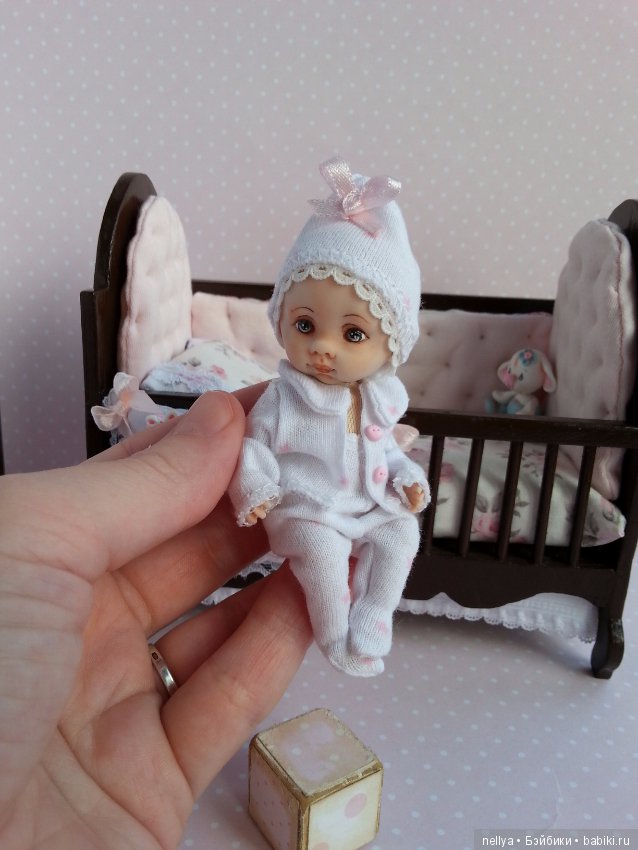 Малышка Элли — Авторские миниатюрные куклы: лепка (фото 2)