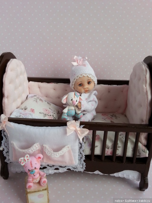 Малышка Элли — Авторские миниатюрные куклы: лепка