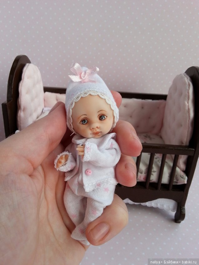 Малышка Элли — Авторские миниатюрные куклы: лепка (фото 7)