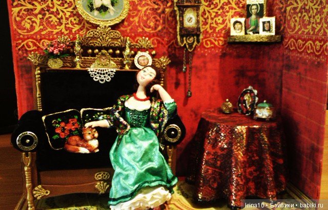 Кукольная миниатюра. Уютное ретро (фото 9)