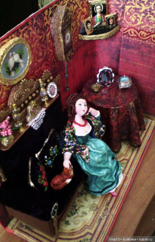 Кукольная миниатюра. Уютное ретро