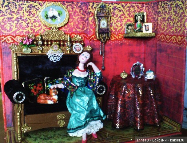 Кукольная миниатюра. Уютное ретро