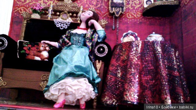 Кукольная миниатюра. Уютное ретро