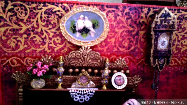 Кукольная миниатюра. Уютное ретро