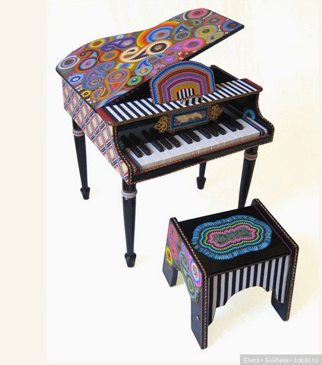 Бисерный арт от Джан Хулинг