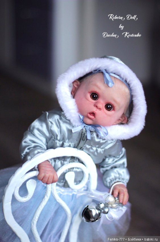 Эльза! Зимняя Эльфиечка! Кукла Реборн Даши Костенко (фото 8)