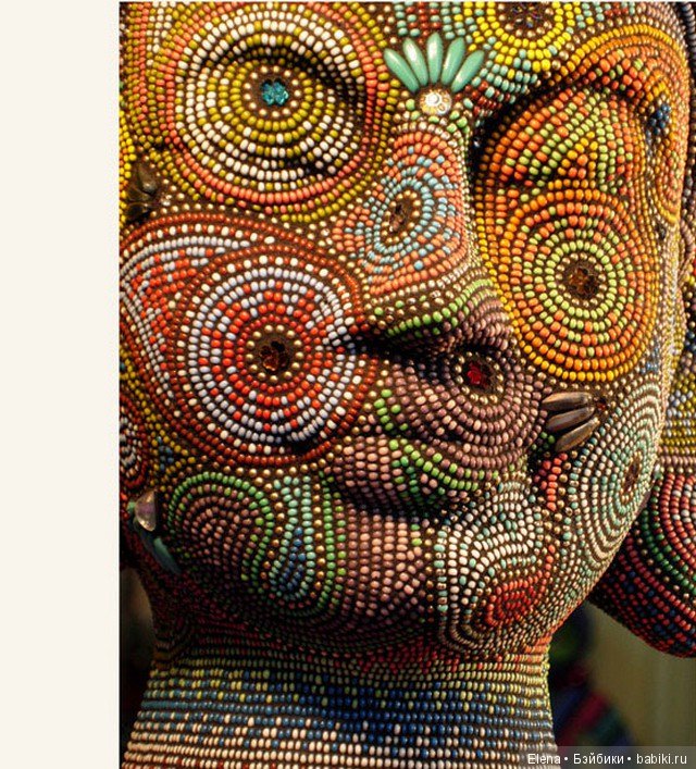 Бисерный арт от Джан Хулинг