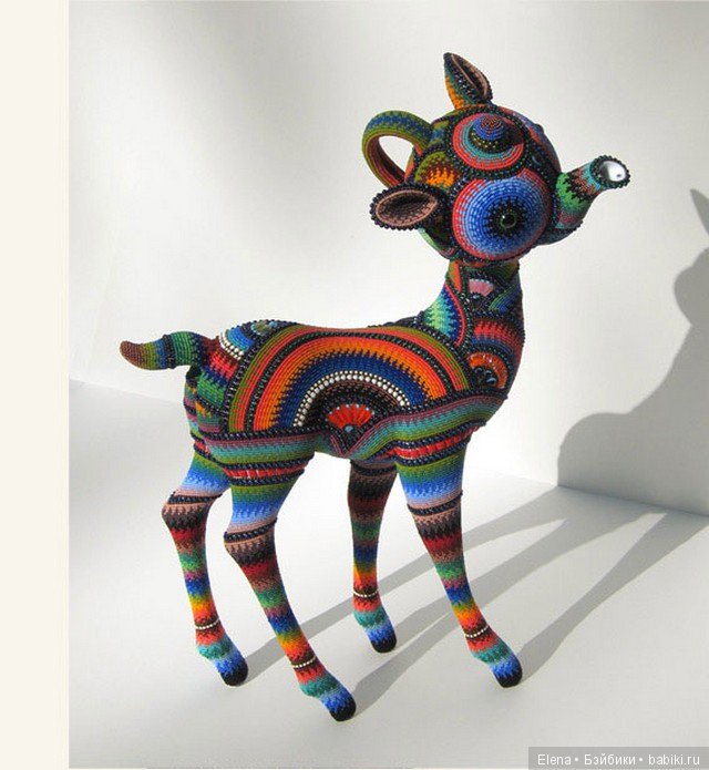 Бисерный арт от Джан Хулинг (фото 10)