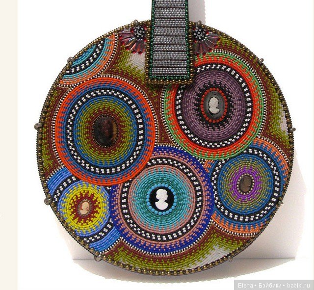 Бисерный арт от Джан Хулинг