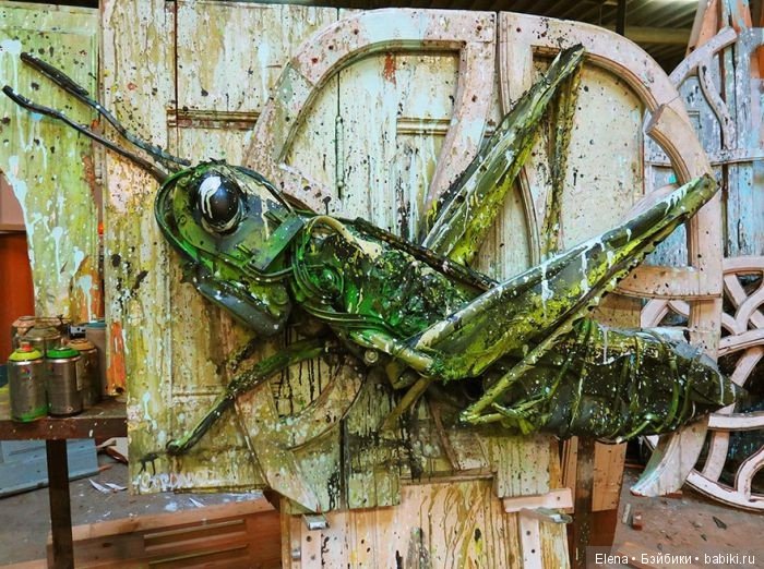 Скульптуры животных из разного хлама от Artur Bordalo (фото 7)