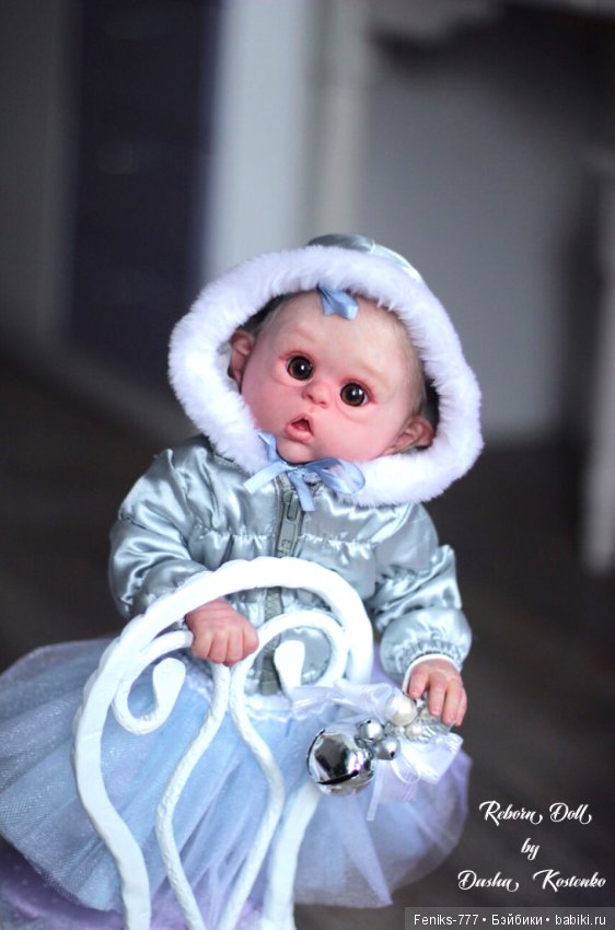 Эльза! Зимняя Эльфиечка! Кукла Реборн Даши Костенко (фото 7)