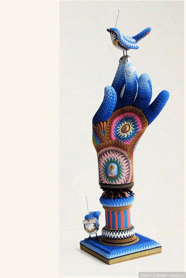 Бисерный арт от Джан Хулинг