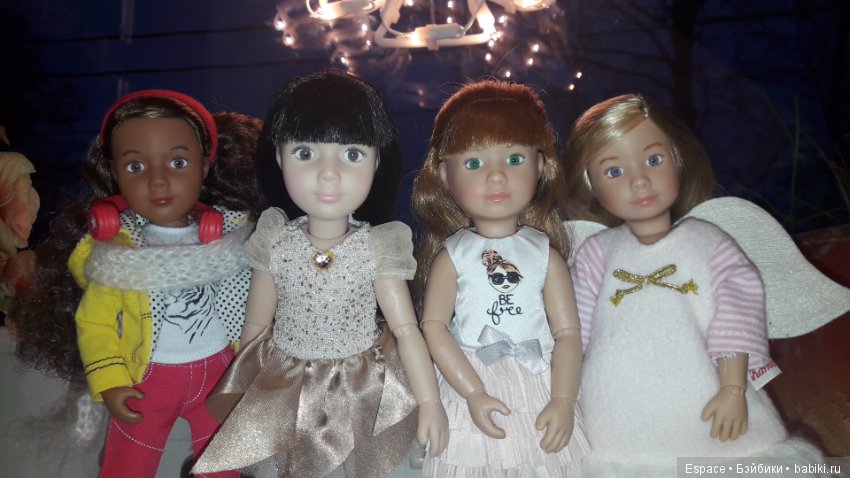 Крузелинги. 4 девочки — Куклы Kathe Kruse (Кате/Кэте Крузе): фото (фото 2)