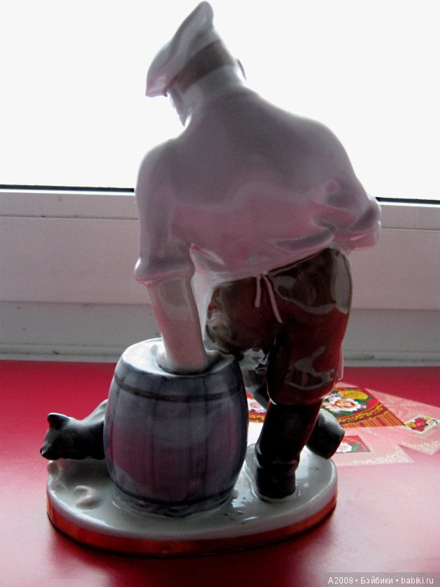 А Васька слушает, да ест — Фарфоровые статуэтки и фигурки: винтаж (фото 5)