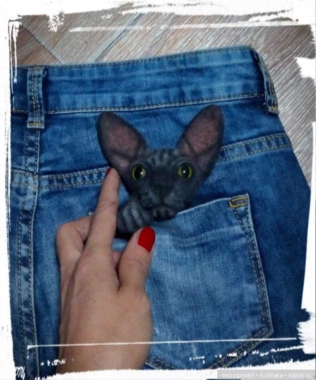 Сфинксоброшь — Валяные игрушки из шерсти: сухое валяние (фото 6)