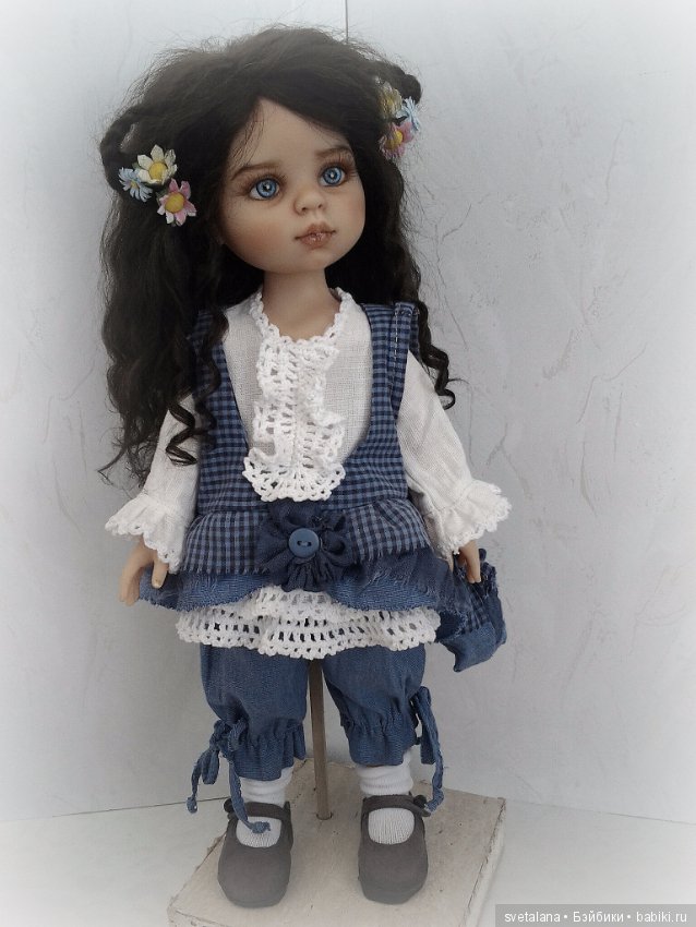Нюша и Катюша. ООАК кукол от Паола Рейна (фото 7)