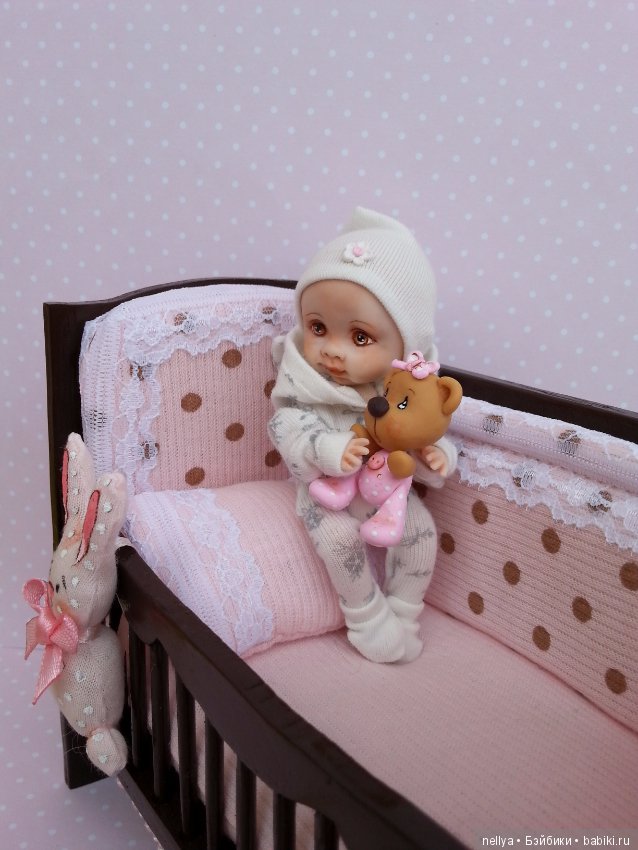 Мышка-Иришка — Авторские миниатюрные куклы: лепка