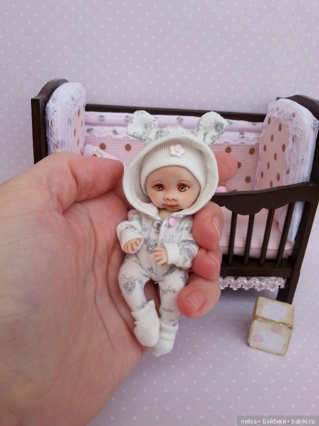 Мышка-Иришка — Авторские миниатюрные куклы: лепка (фото 4)