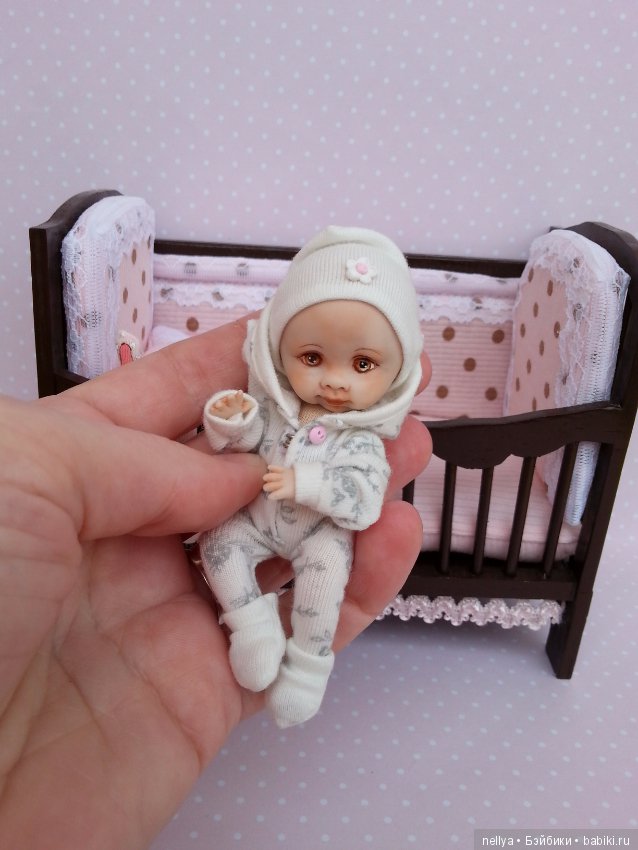 Мышка-Иришка — Авторские миниатюрные куклы: лепка (фото 5)