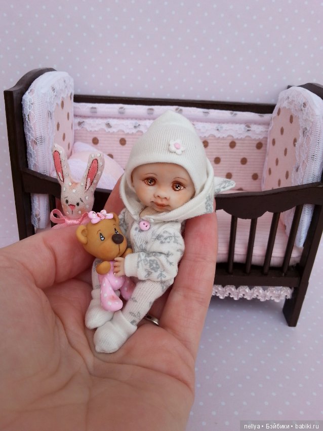 Мышка-Иришка — Авторские миниатюрные куклы: лепка (фото 9)