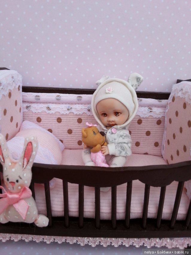 Мышка-Иришка — Авторские миниатюрные куклы: лепка