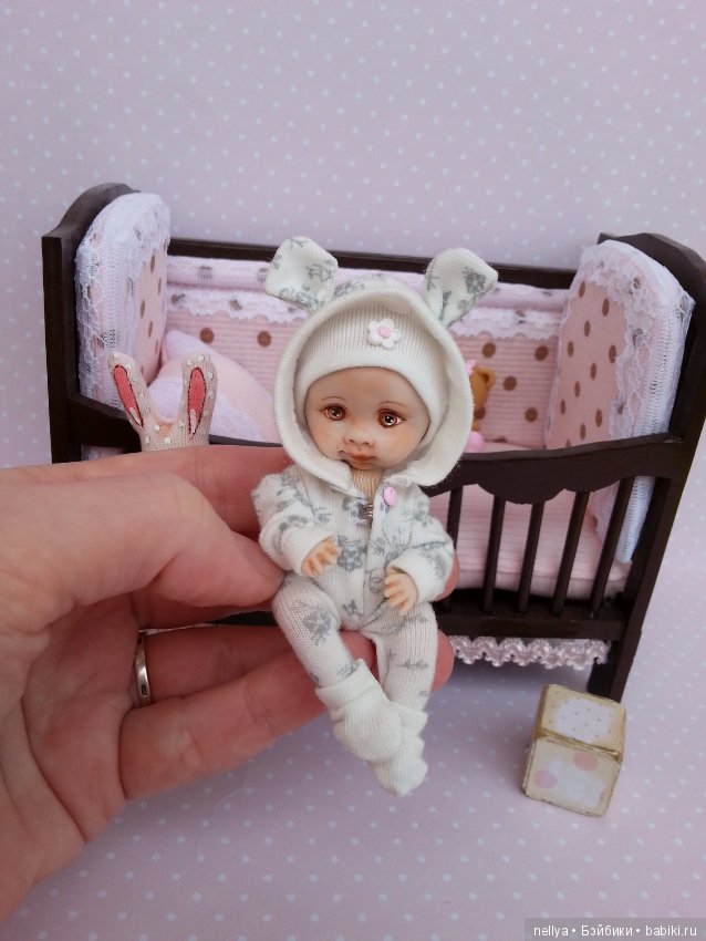 Мышка-Иришка — Авторские миниатюрные куклы: лепка (фото 3)