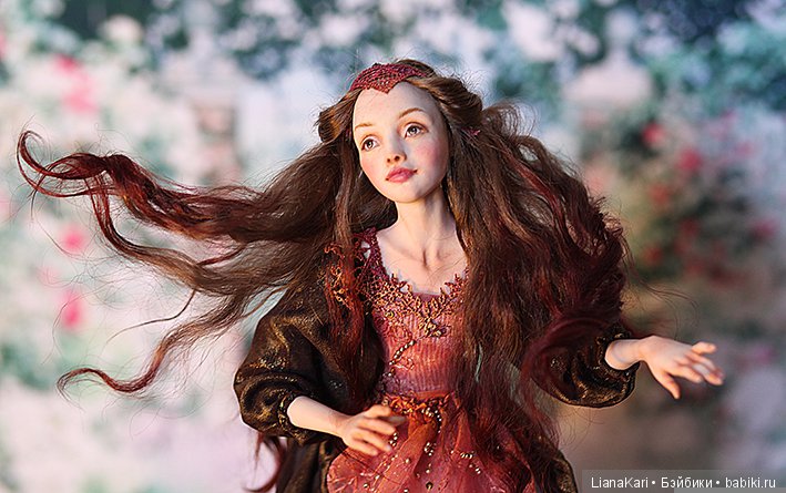 Авторская кукла Лианы Каримовой