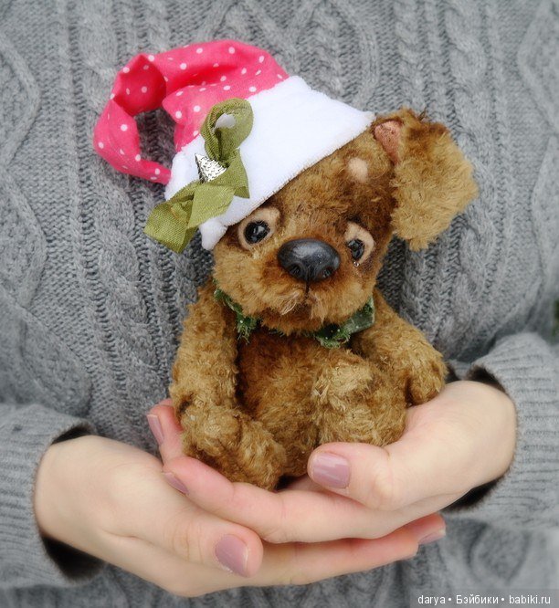 Щенок Тедди - Выкройка - автор Наталья Кичева