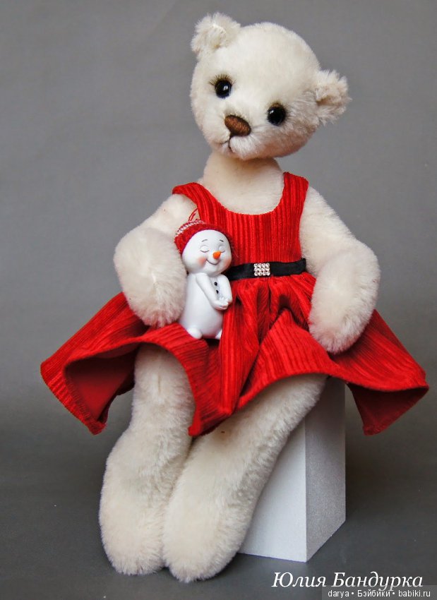 Выкройка мишки Тедди длиноножки, автор Юлия Бандурка