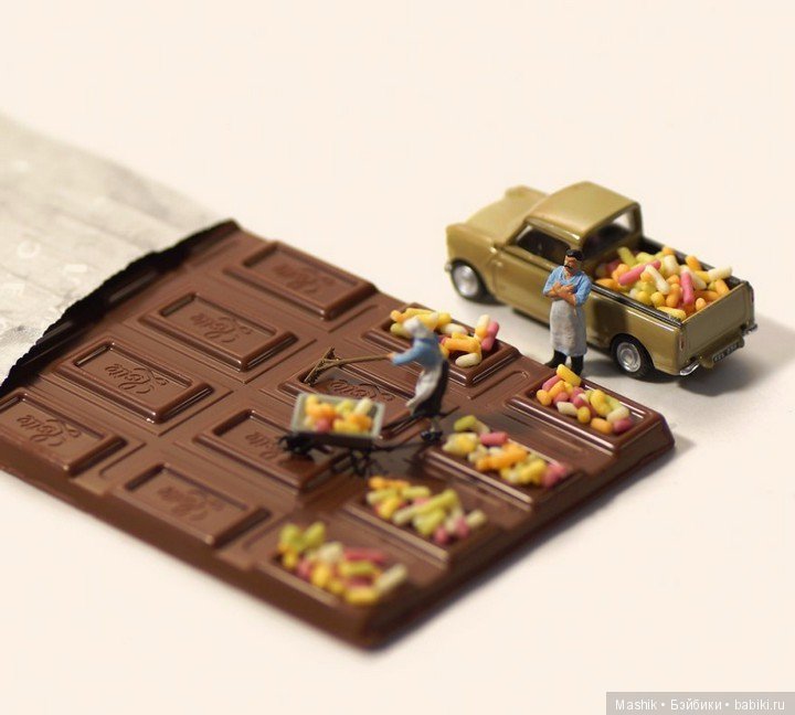 Улыбнитесь. Кукольная миниатюра