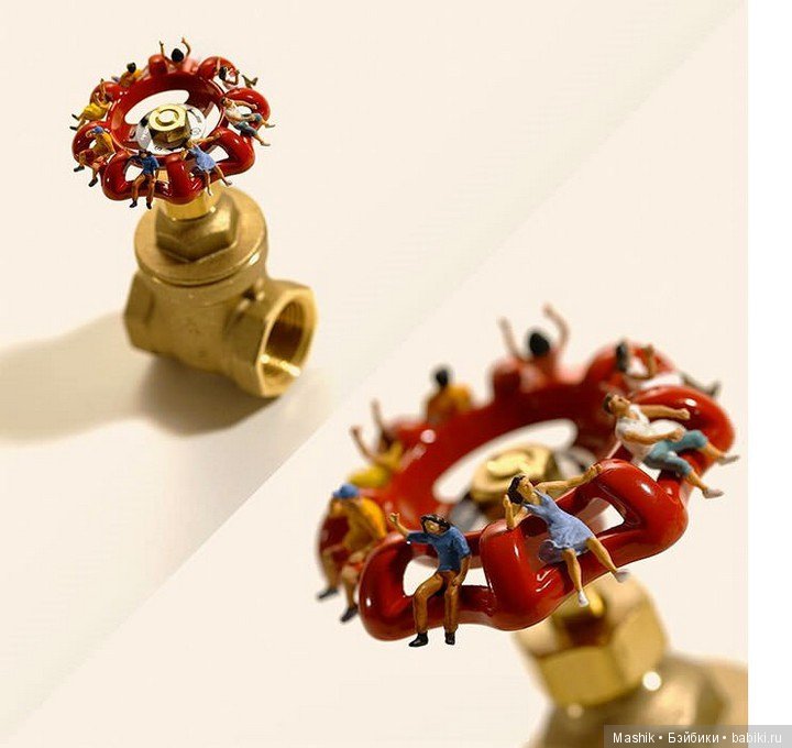 Улыбнитесь. Кукольная миниатюра