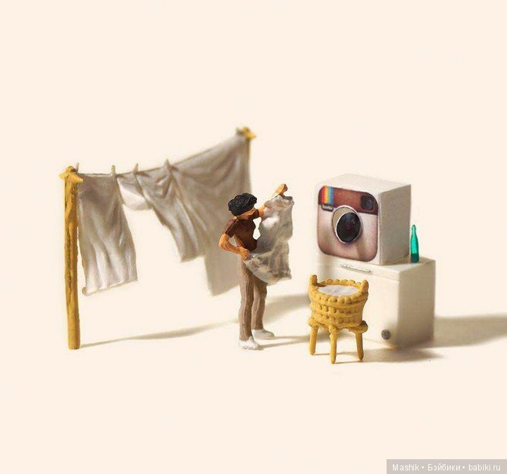 Улыбнитесь. Кукольная миниатюра