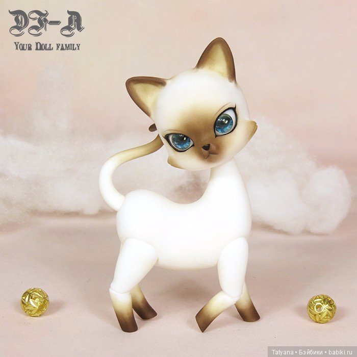 Doll family A продают парня Dumila и двух котиков MiaoMiao и WuWu (фото 3)
