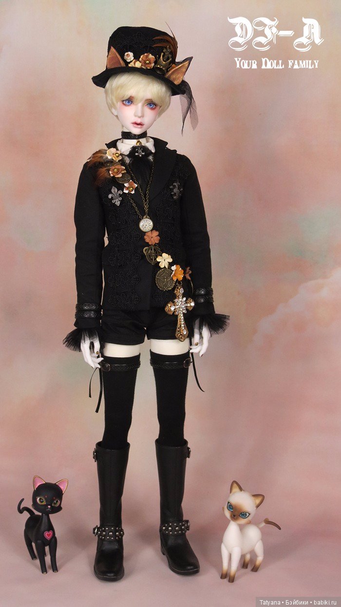 Doll family A продают парня Dumila и двух котиков MiaoMiao и WuWu (фото 2)