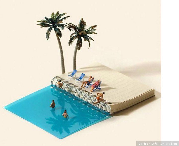 Улыбнитесь. Кукольная миниатюра