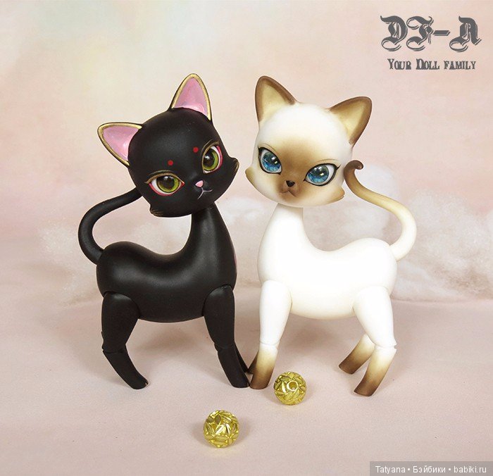 Doll family A продают парня Dumila и двух котиков MiaoMiao и WuWu (фото 5)
