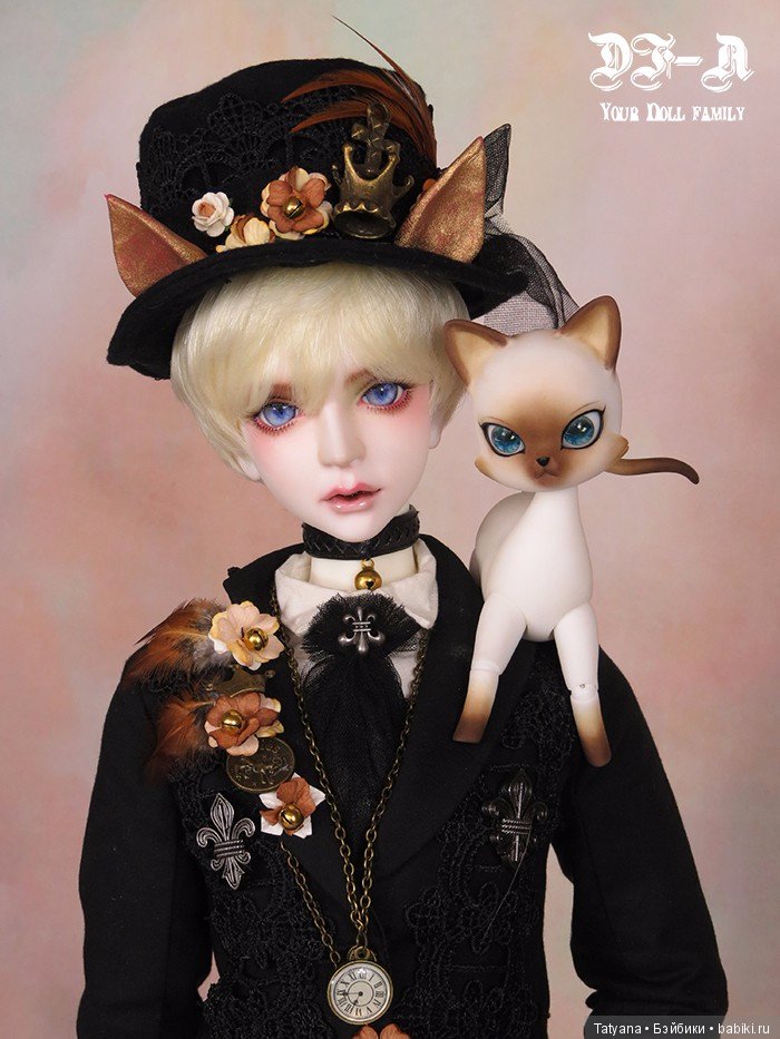 Doll family A продают парня Dumila и двух котиков MiaoMiao и WuWu (фото 8)