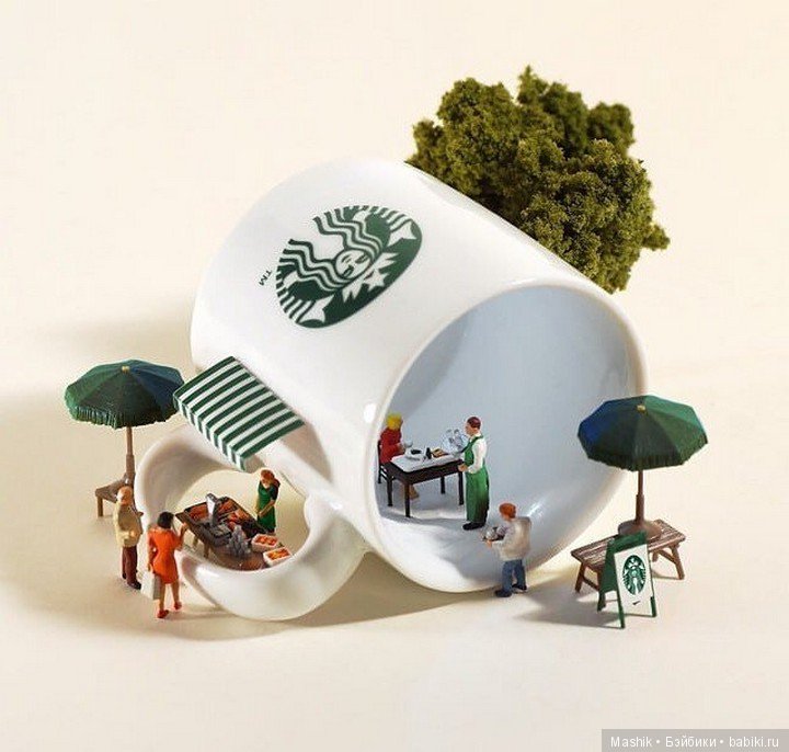 Улыбнитесь. Кукольная миниатюра