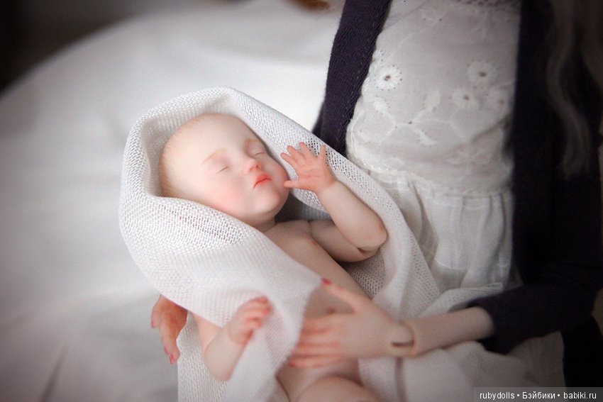 Мия, Таяна и малыш — Авторские шарнирные куклы своими руками: лепка (фото 3)