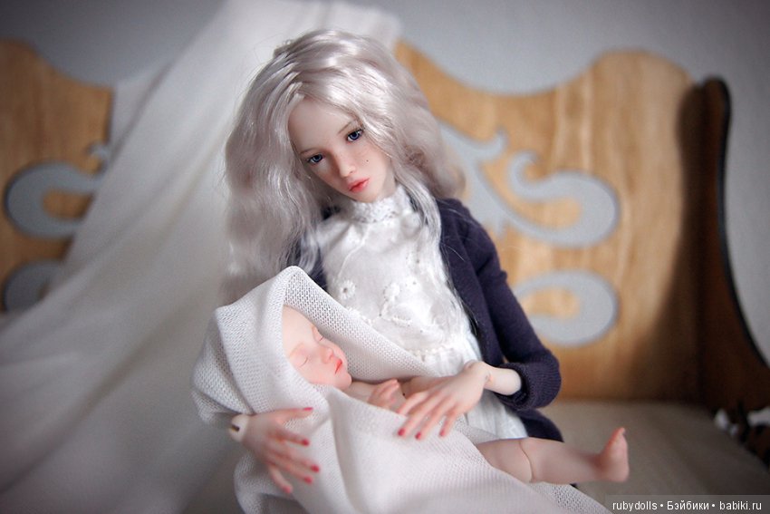 Мия, Таяна и малыш — Авторские шарнирные куклы своими руками: лепка (фото 4)