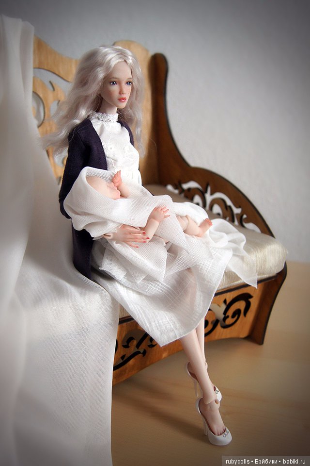 Мия, Таяна и малыш — Авторские шарнирные куклы своими руками: лепка (фото 2)