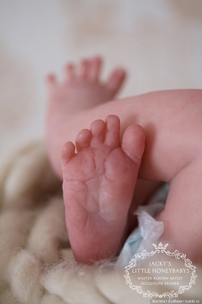 Малыш реборн Thomas скульптора Olga Auer, мастер Jacqueline Kramer