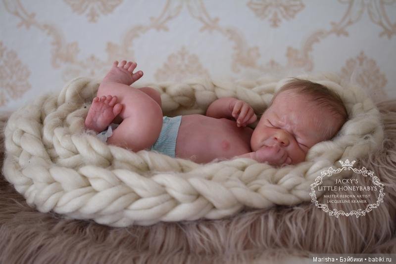 Малыш реборн Thomas скульптора Olga Auer, мастер Jacqueline Kramer