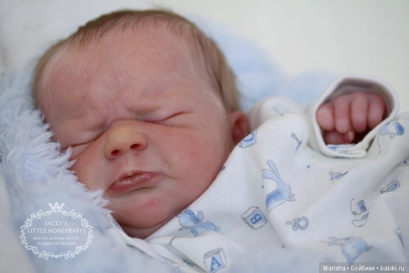 Малыш реборн Thomas скульптора Olga Auer, мастер Jacqueline Kramer (фото 5)