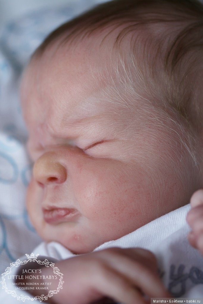 Малыш реборн Thomas скульптора Olga Auer, мастер Jacqueline Kramer