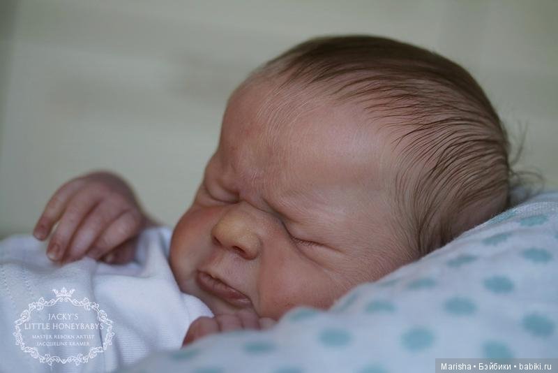 Малыш реборн Thomas скульптора Olga Auer, мастер Jacqueline Kramer