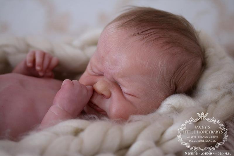 Малыш реборн Thomas скульптора Olga Auer, мастер Jacqueline Kramer (фото 8)